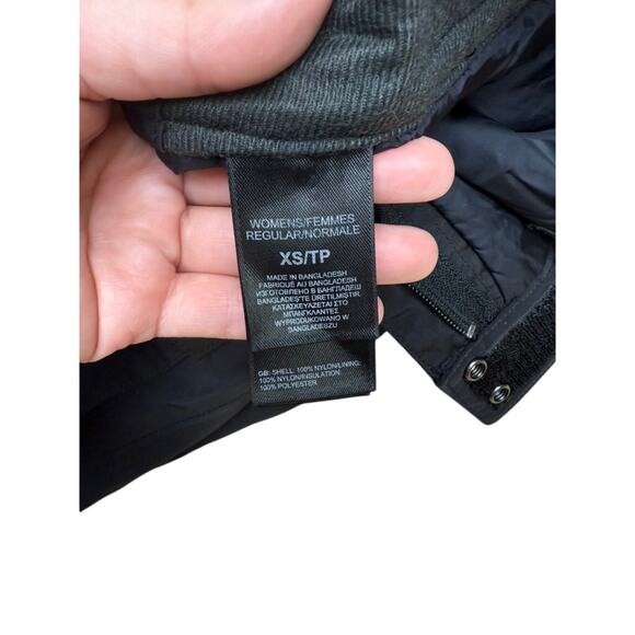 "THE NORTH FACE" Women's Black Snow Pants SZ XS Wide Leg Ski Bunny Snowboard - Picture 5 of 12